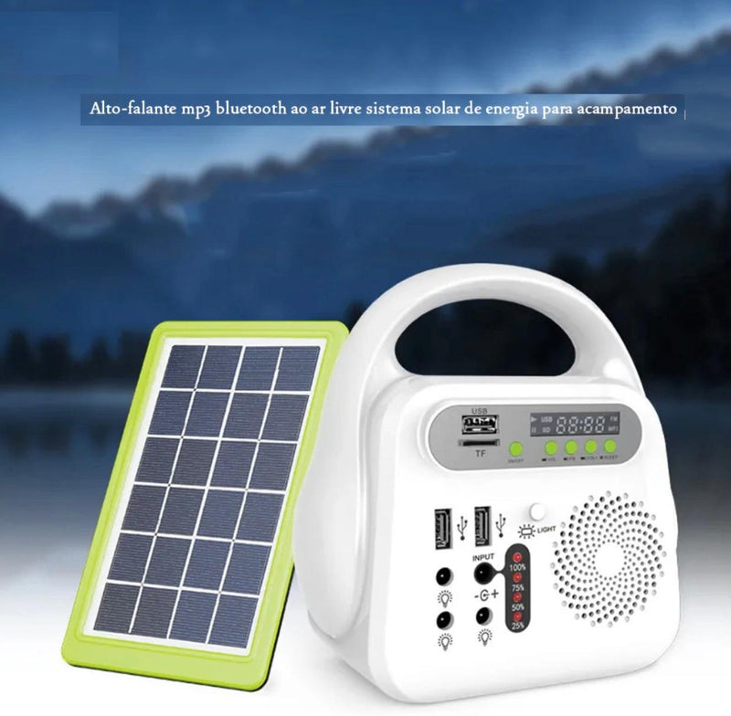 Mini Gerador Solar - O Gerador Solar Essencial para Emergências