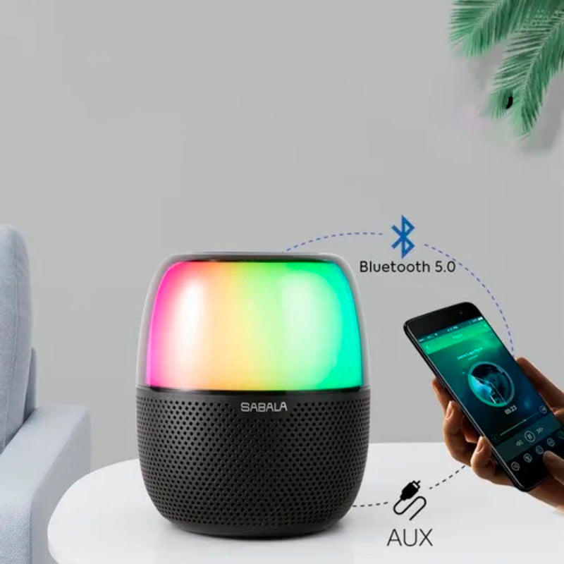 Caixa de Som Bluetooth com Led Sabala Dr-102 + Frete Grátis + Envio Imediato + Brinde