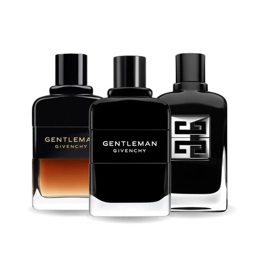 Set of 3 perfumes: GENTLEMAN, GENTLEMAN RESERVE and GENTLEMAN SOCIETY (100 ml each)